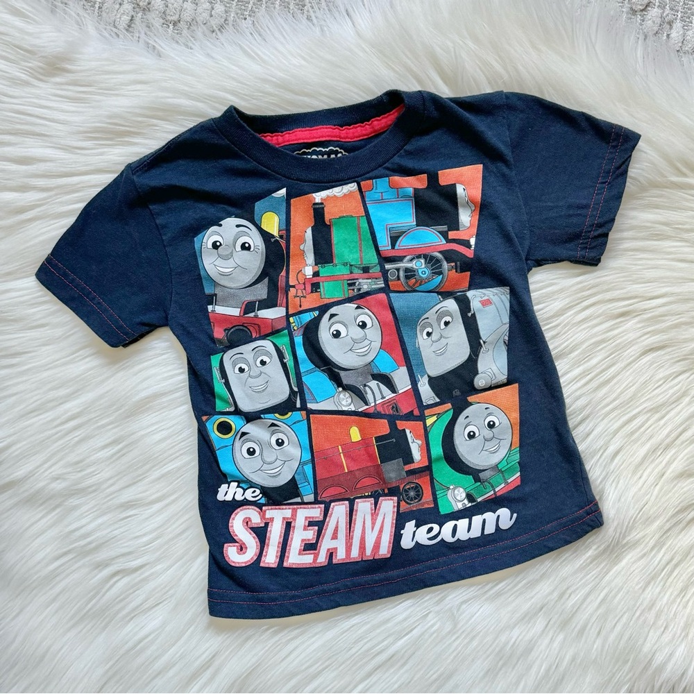(💚4/$20) Thomas the tank themed toddler t-shirt